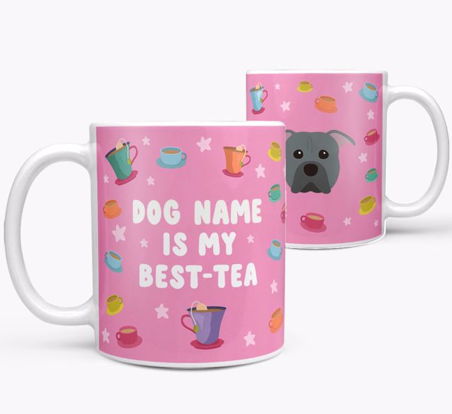 My Best-Tea: Personalised {breedFullName} Mug